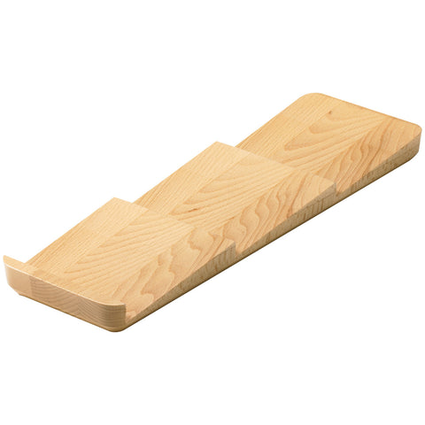 Hettich Flat Spice Rack for OrgaTray | Beech, lacquered beech, shown on its own
