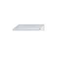 Furniture Handle Studio Finish: Chrome plated polishedSilver coloured anodisedBlack gloss Hole centres: 25 mm50 mm Dimensions: 40 x 42 mm70 x 42 mm Note: Please order screws separately:022.35.225: 22mm Screws for use with all Häfele handles where panel th