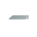 Häfele Studio furniture handle in silver anodised
