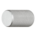 Studio Furniture Knob | 4 Finishes Material: Aluminium Finish: Chrome-plated, polishedNickel-plated, brushedBrass, brushedBlack, matt Dimensions: Ø 17 x 28 mm Note: Please order screws separately:022.35.225: 22mm Screws for use with all Häfele handles whe