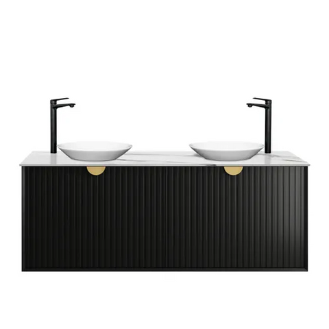 Vanity MARLO Wall Hung 1500mm Matte Black