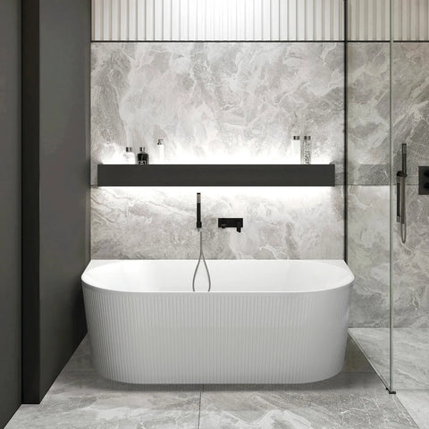 NOOSA Back to Wall MULTIFIT Bath 1500mm / 1700mm