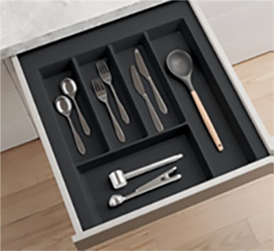 Krome Cutlery Insert 490mm D