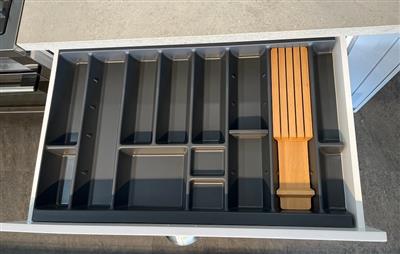Linea Cutlery Insert — Anthracite