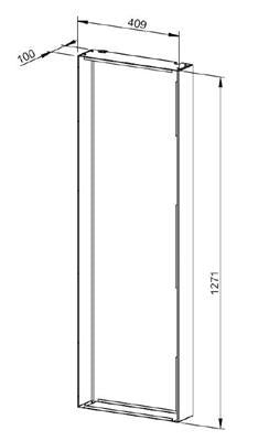 Ironing Centre Surface Mounting Kit For Robinhood Ironing Centre