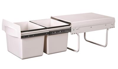 Krome Soft Close Twin Bin