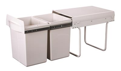 Krome Soft Close Twin Bin