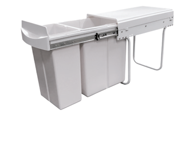 Krome Soft Close Twin Bin