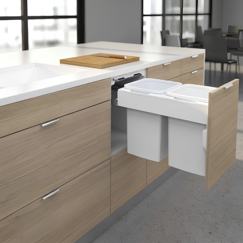 Concelo Pull-Out Bin System | 13 L – 70 L Configurations