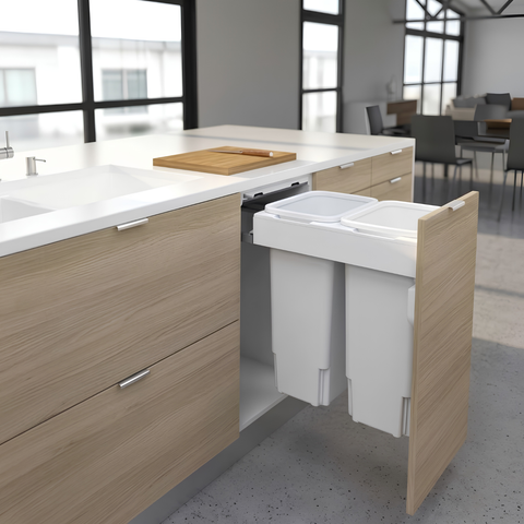 Concelo Pull-Out Bin System | 13 L – 70 L Configurations