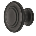 Antique Knob Studio Finish: Antique ironAntique brassAntique pewterBlack mattNickel-plated brushed Dimensions: 34 x 25 mm Note: Please order screws separately:022.35.225: 22mm Screws for use with all Häfele handles where panel thickness is 16 - 18mm022.35