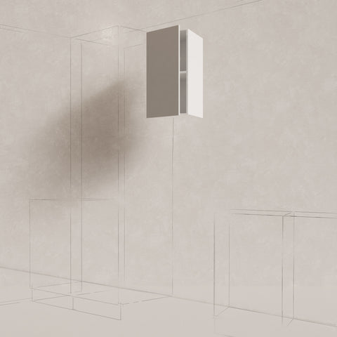 Overhead Cabinet – Medium – Single Door  – Left Hinge