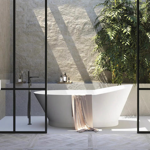Medina Freestanding Non-Overflow Bathtub