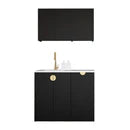 Marlo Black Laundry 1715x600x2100 (Style A)