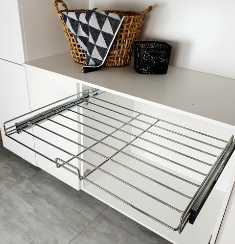 Large Slide Out Drying Racks Drying Rack, 510D (Incl. Side Mount Slides) – KitchenLibrary
