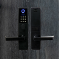 Genesis DL8800, Keyless Digital Entrance Smart Lock 5 in 1. Features: Easy User Guide Videos Multiple access modes: 1. Touchscreen with pin code 2. RFID key card and tag 3. Fingerprint biometrics 4. Mobile App stores up to 300 codes: - 9 x administrator I