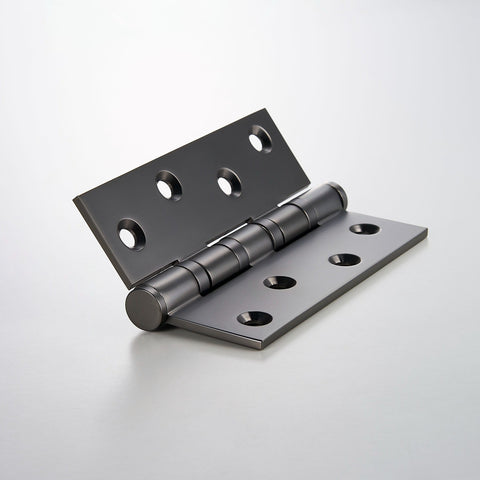 Smooth Solid Brass Butt Hinge | Gunmetal