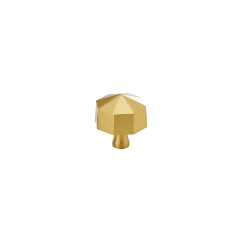 Ronald Solid Brass Knob | Gold S - M