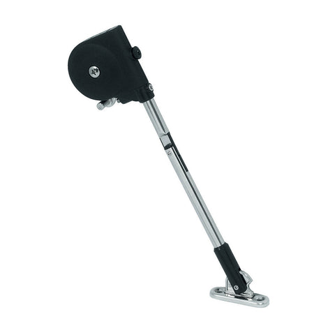Häfele Flap Stay for Timber Flaps with black plastic housing