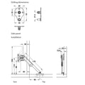 For Timber Flaps with Plastic Housing Opening angle: 80º-100ºAdjustable with screw Material: Steel, plastic housing Finish: Nickel-plated, black housing Version: With angular bracket Installation: For left and right hand use Fixing: To angular bracket usi