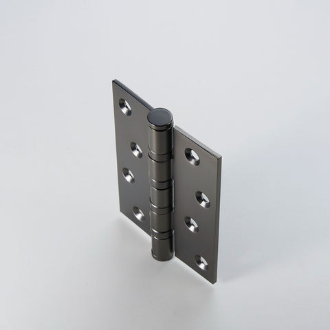 Smooth Solid Brass Butt Hinge | Gunmetal