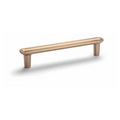 Häfele Textured Cabinetry Handle in gold coloured brushed