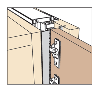 Exedra Front Cover Strip 2600mm