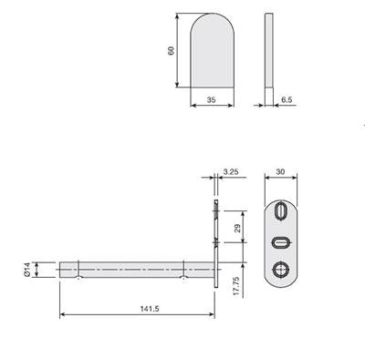 Indaux Tenti-7 Shelf Support and Covers
