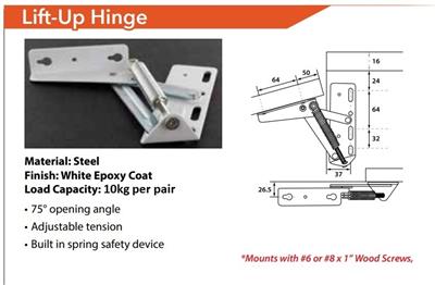 Spring Lift-Up Hinge
