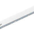 Blum MERIVOBOX drawer side, M height, 550mm, left hand, silk white matt