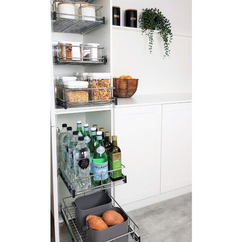 5 Drawer Wire Basket Pantry Storage