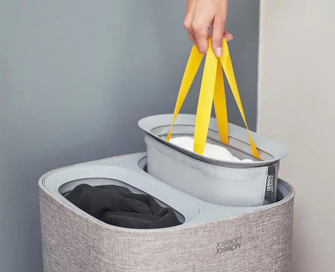 Tota 60L Grey Laundry Separation Basket