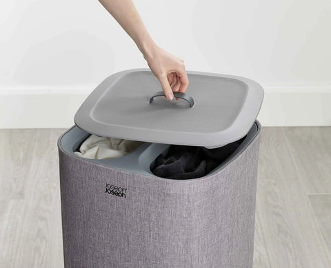 Tota 60L Grey Laundry Separation Basket