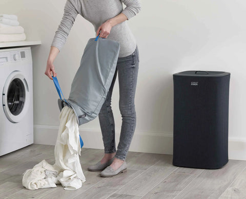 Tota 60L Black Laundry Separation Basket