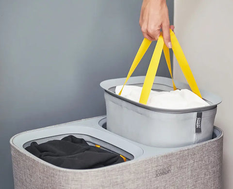 Tota 90L Grey Laundry Separation Basket