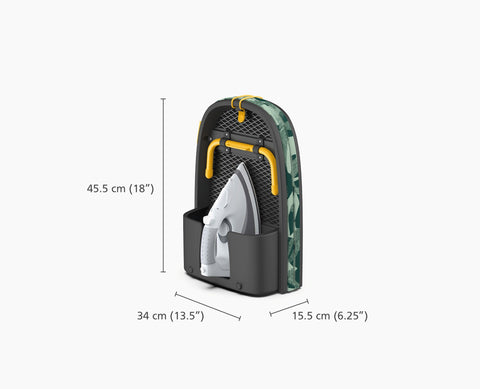 Pocket Folding Green Ironing Board