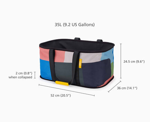 Hold-All™ Collapsible 35L Laundry Basket x Jonathan Lawes