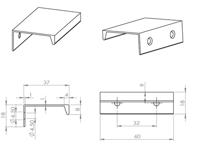 Krome Lip Aluminium