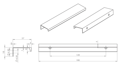 Krome Lip Aluminium