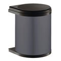 Hailo Mono Waste Bin in dark grey