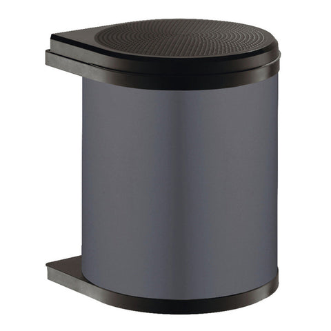 Hailo Mono Waste Bin in dark grey