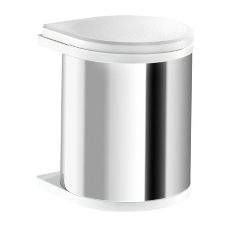 Hailo Mono Waste Bin in white