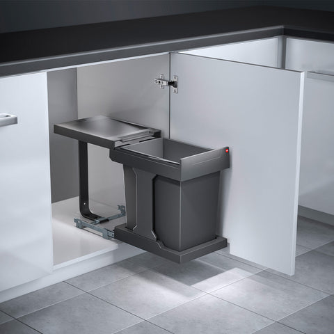 Hailo Solo Bin in dark grey