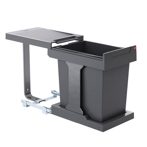 Hailo Solo Bin in dark grey
