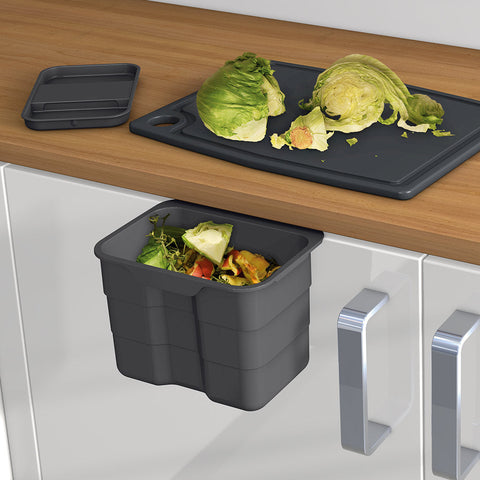 Ninka Bio Bin in dark grey