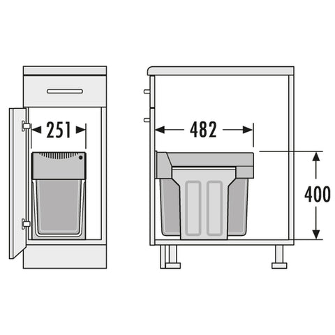 Hailo Tandem Antiback, 30