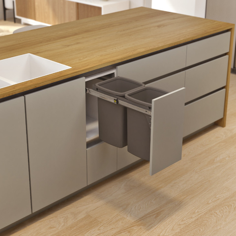 Hideaway Compact Waste Bin