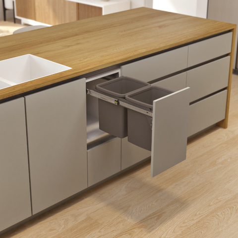 Hideaway Compact Waste Bin