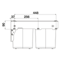 Hideaway Compact Waste Bin
