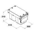 Hideaway Compact Waste Bin